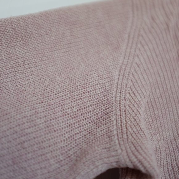 Wilfred grey pink silk and cashmere knit cocoon sweater size XS - Picture 4 of 11